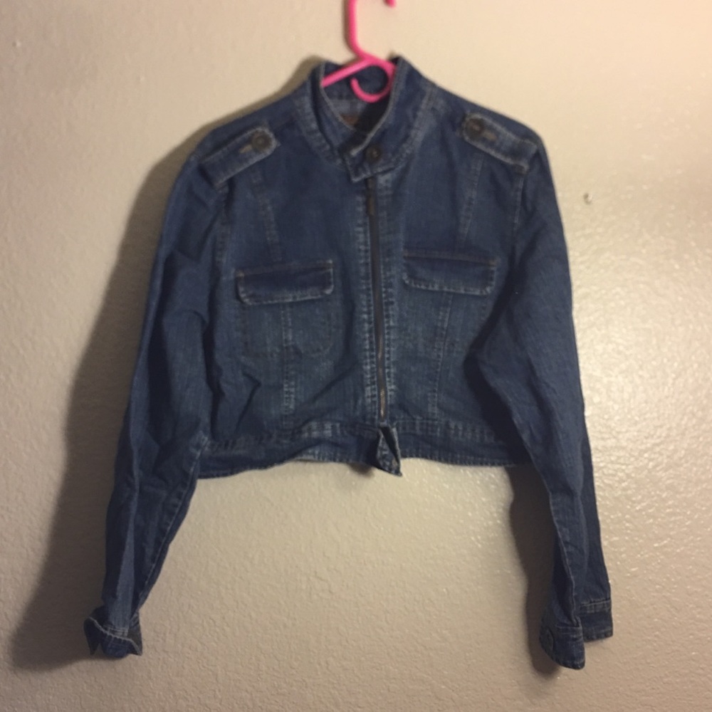 Jean Jacket - Cropped Size 2X